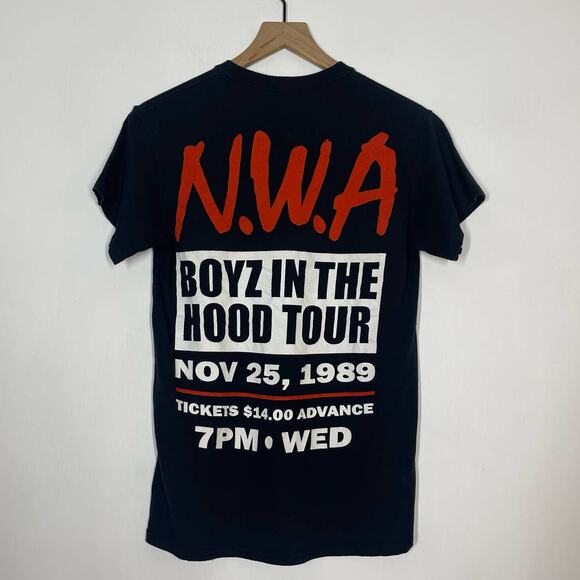 NWA T-Shirt Size Small NWA "Boyz in the Hood" Short Sleeve Top Modern Retro - Picture 2 of 5
